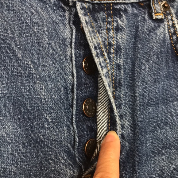 Rails The Speedway 90’s Boyfriend Button-Fly Medium Wash Straight Leg Jeans - Picture 7 of 13